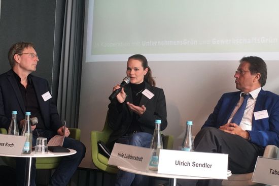 Digitalisierung und Arbeit – Podium UnternehmensGrün