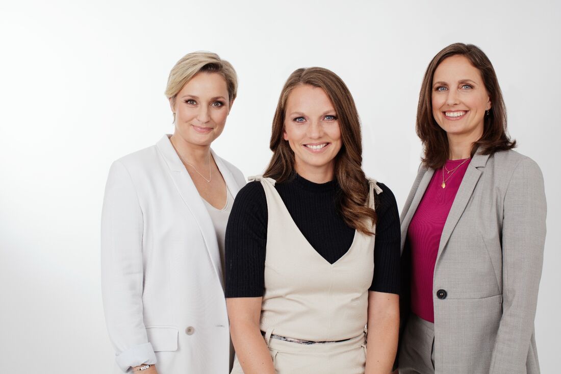 v. l. Janine Steeger, Sandra Broschat, Dr. Saskia Juretzek